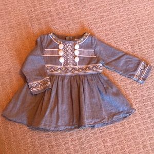 EUC Gorgeous TAHARI Baby Dress/Tunic.  6-9 month